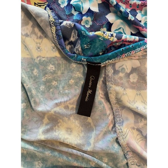 Queen Mania Women's Maxi Dress M Abstract Pattern - Picture 11 of 11